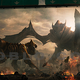 Illustration for article titled Form blazing sword! Awesome new Voltron concept art gives us hope for mega-feline mayhem